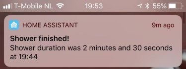 Home Assistant iPhone notify